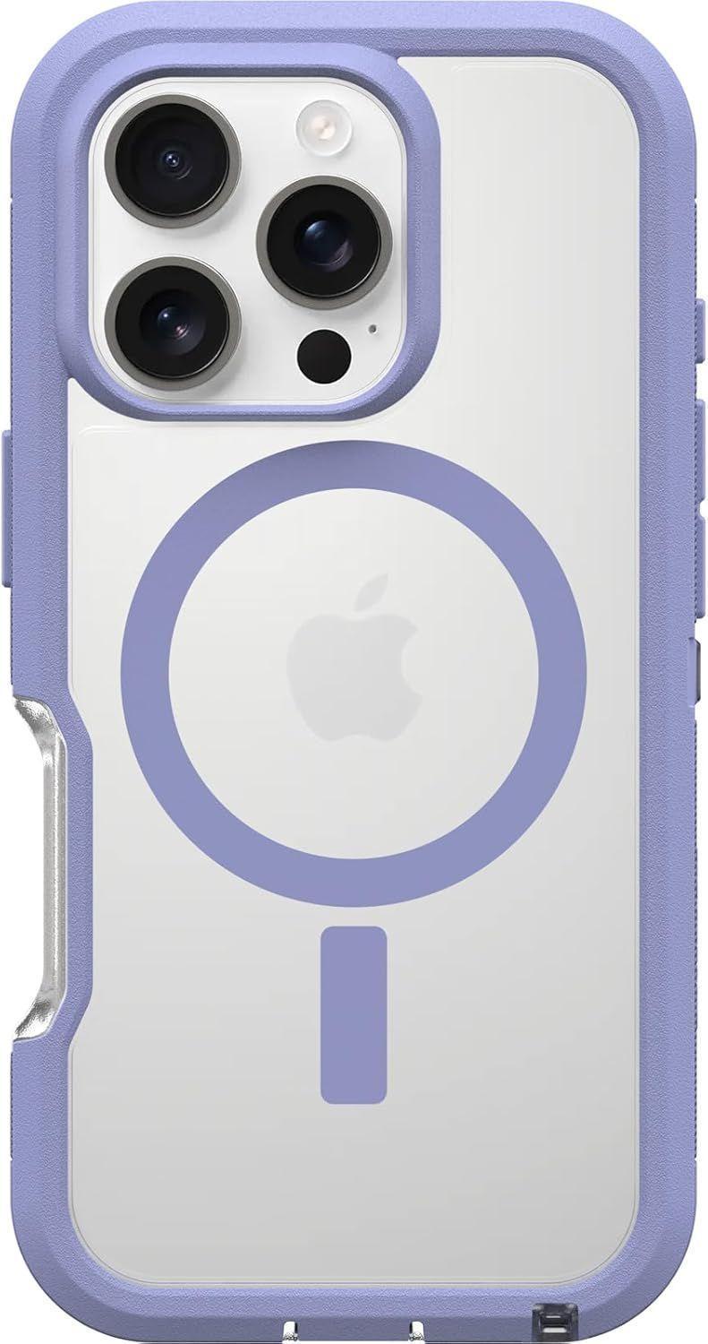 OtterBox  Defender Series Pro XT with MagSafe Phone Case for iPhone 16 Pro - Denver Dusk Purple - Good
