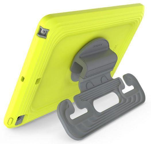 Otterbox Kids Antimicrobial EasyGrab Case for iPad (7th/ 8th/ and 9th gen) - Martian Green (Neon Green/Grey) - Premium