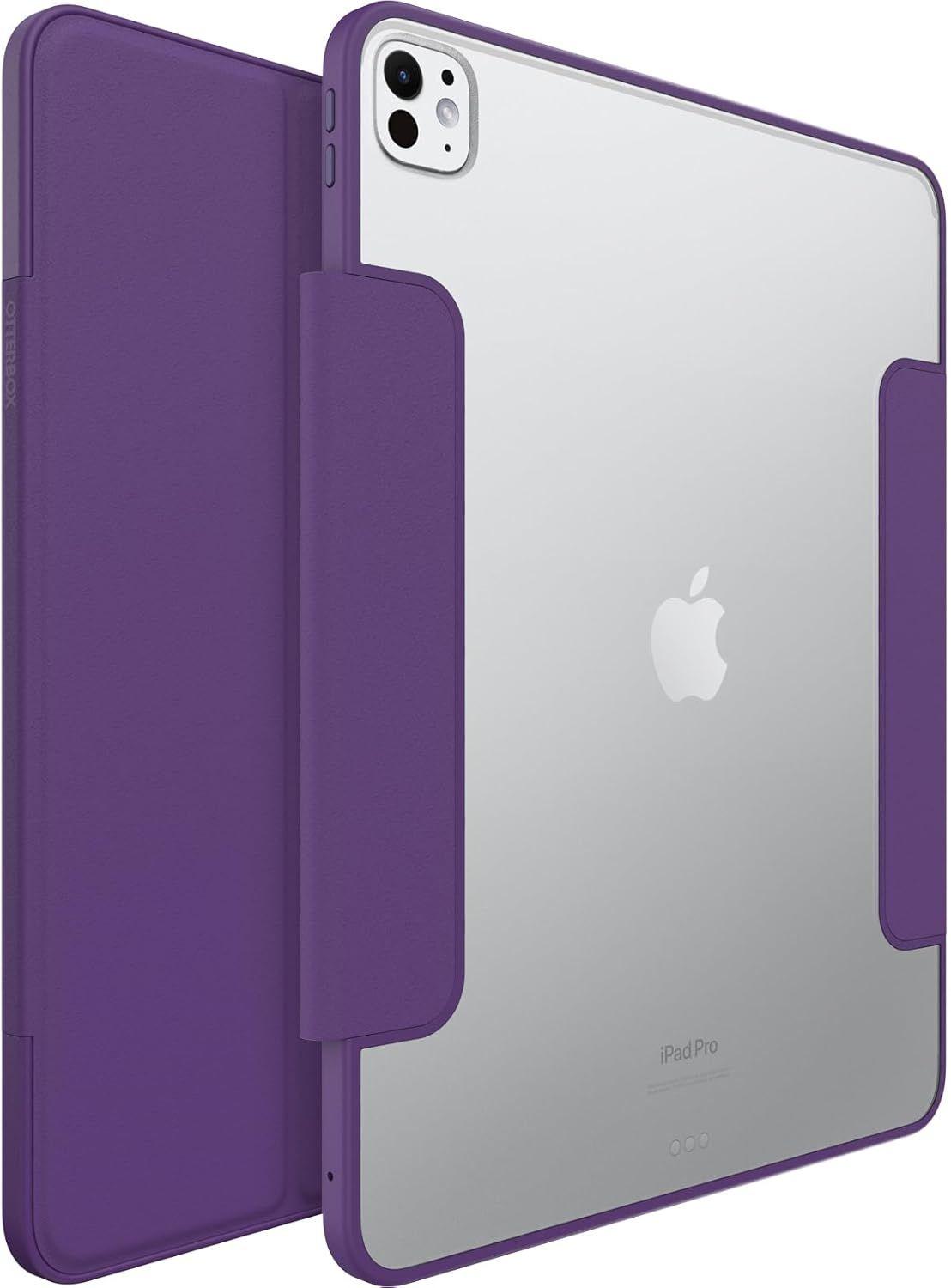 OtterBox Symmetry Folio Case for iPad Pro M4 13" 7th Gen - Figment (Clear/Purple) - Premium