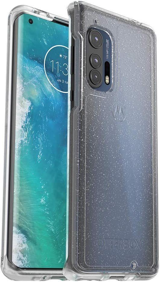 OtterBox  Symmetry Series Clear Case for Motorola Edge+ (2020) - Stardust (Clear/Glitter) - Good