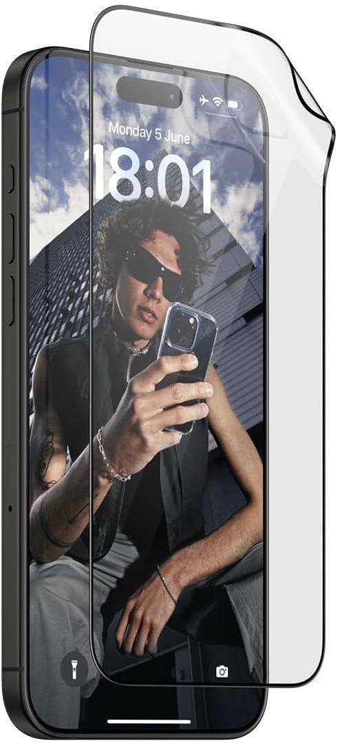 PanzerGlass Eco Bundle with Glass Screen Protector + Case for iPhone 15 Pro Max - Clear - Excellent