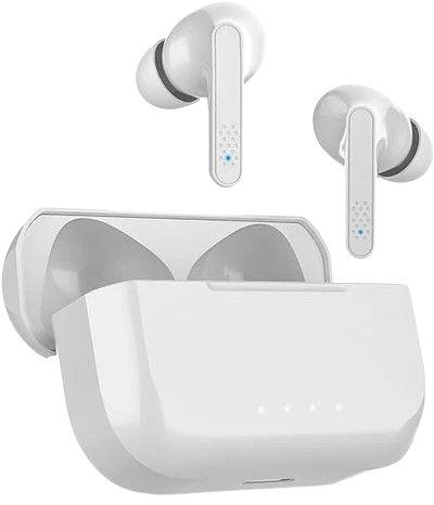 PASONOMI  Bluetooth Wireless Stereo Microphone Earbuds A3 - White - Excellent