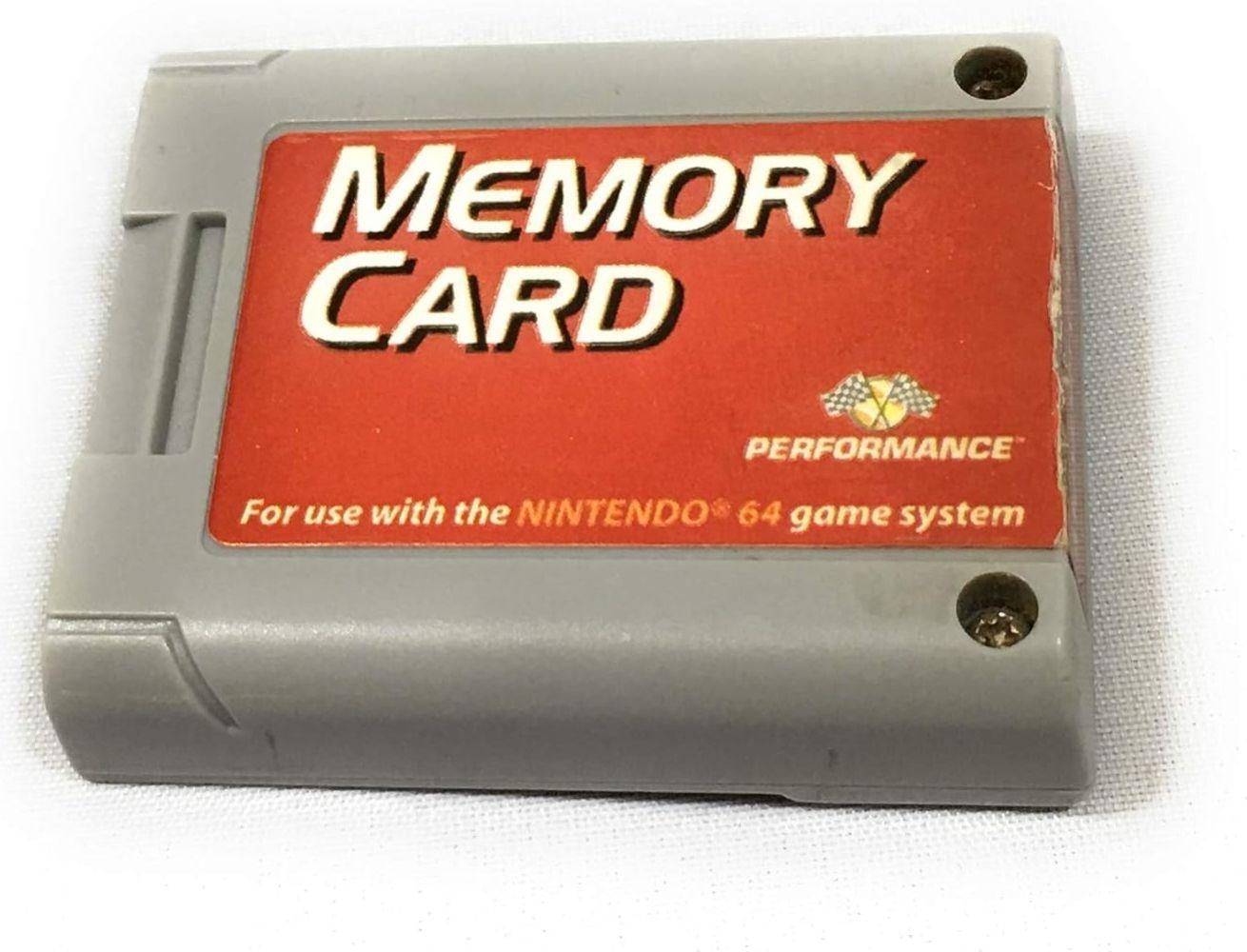 Performance Ultra-Pak Memory Card For Nintendo 64 (P-302) - Gray - Excellent