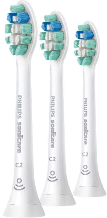 Philips Sonicare C2 Optimal Plaque Control Toothbrush Replacement Heads (3 Pack)
