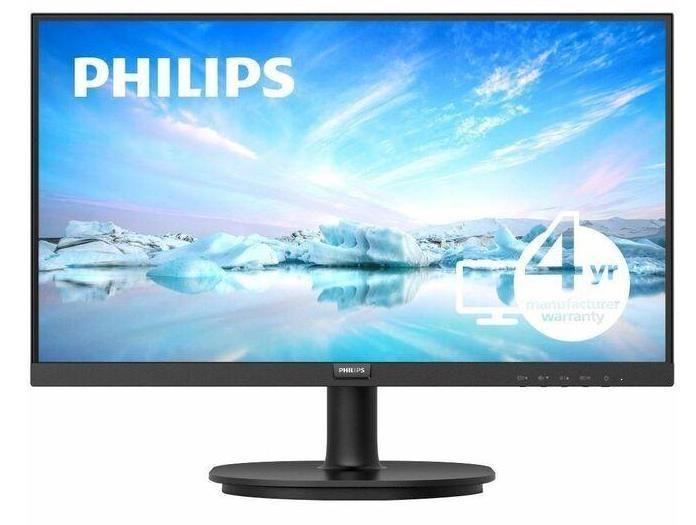 Philips V-line 221V8L 22" Class Full HD LED Monitor - Black - Excellent