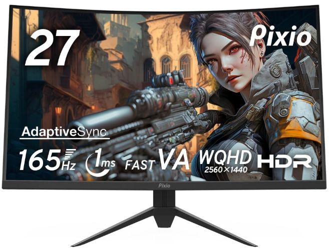 Pixio PXC277 Advanced Curved Gaming Monitors 27"