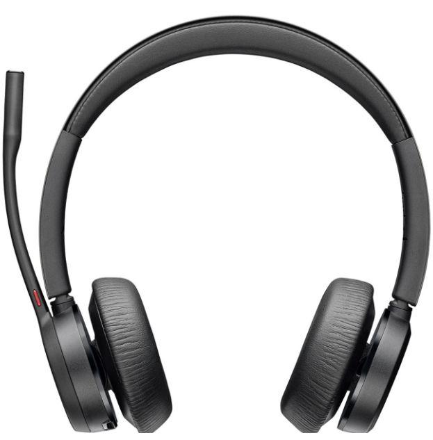 Poly Voyager 4320-M Microsoft Teams USB-C Bluetooth Headset with Charge Stand