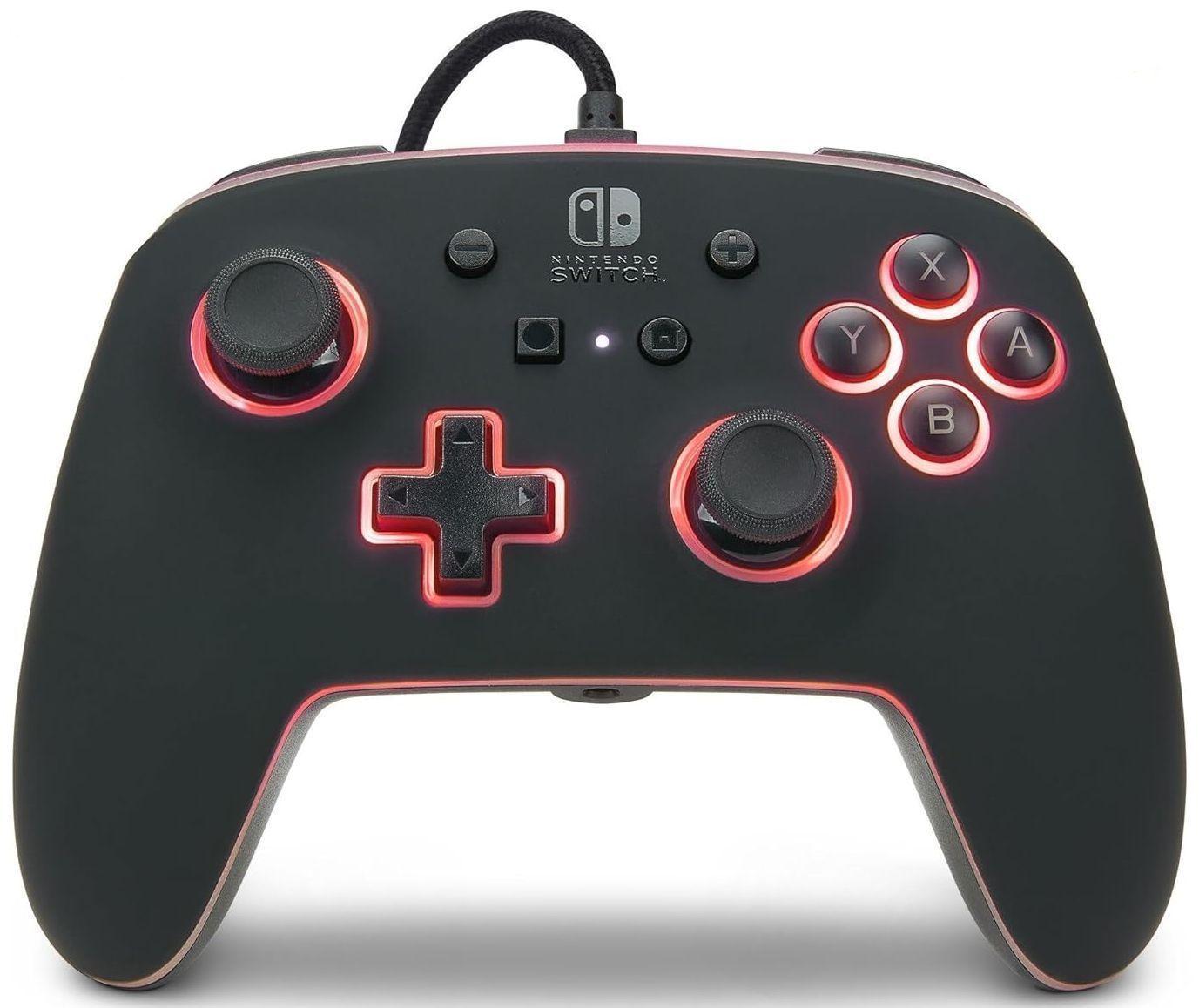 PowerA Enhanced Wired Controller for Nintendo Switch - Spectra Black - Excellent