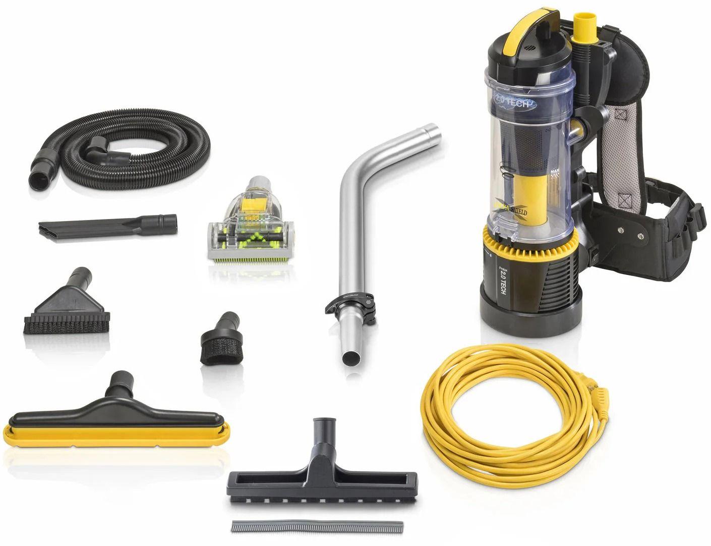 Prolux  2.0 Commercial Lightweight Bagless Backpack Vacuum with Deluxe 1 1/2" Tool Kit - Black - Excellent