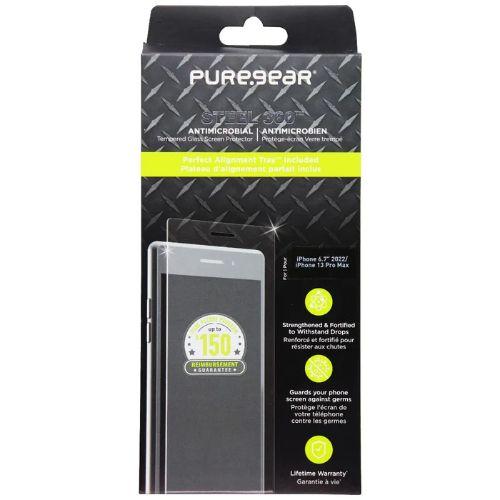 PureGear Steel 360 Screen Protector for iPhone 14 Plus / 13 Pro Max
