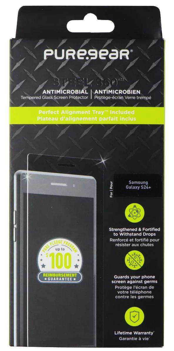 PureGear Steel 360 Screen Protector for Samsung Galaxy S24+