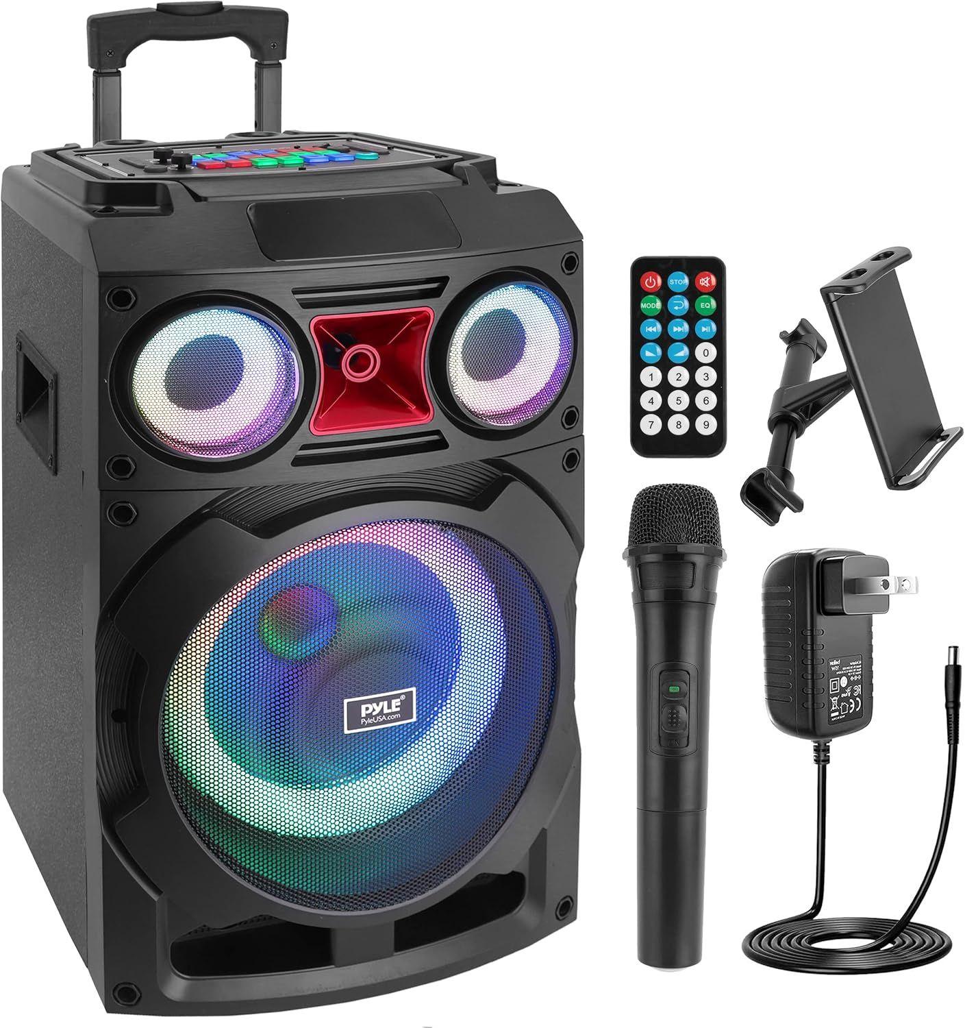 Refurbished Pyle Portable Bluetooth PA Speaker System PHP210DJT - Reebelo US