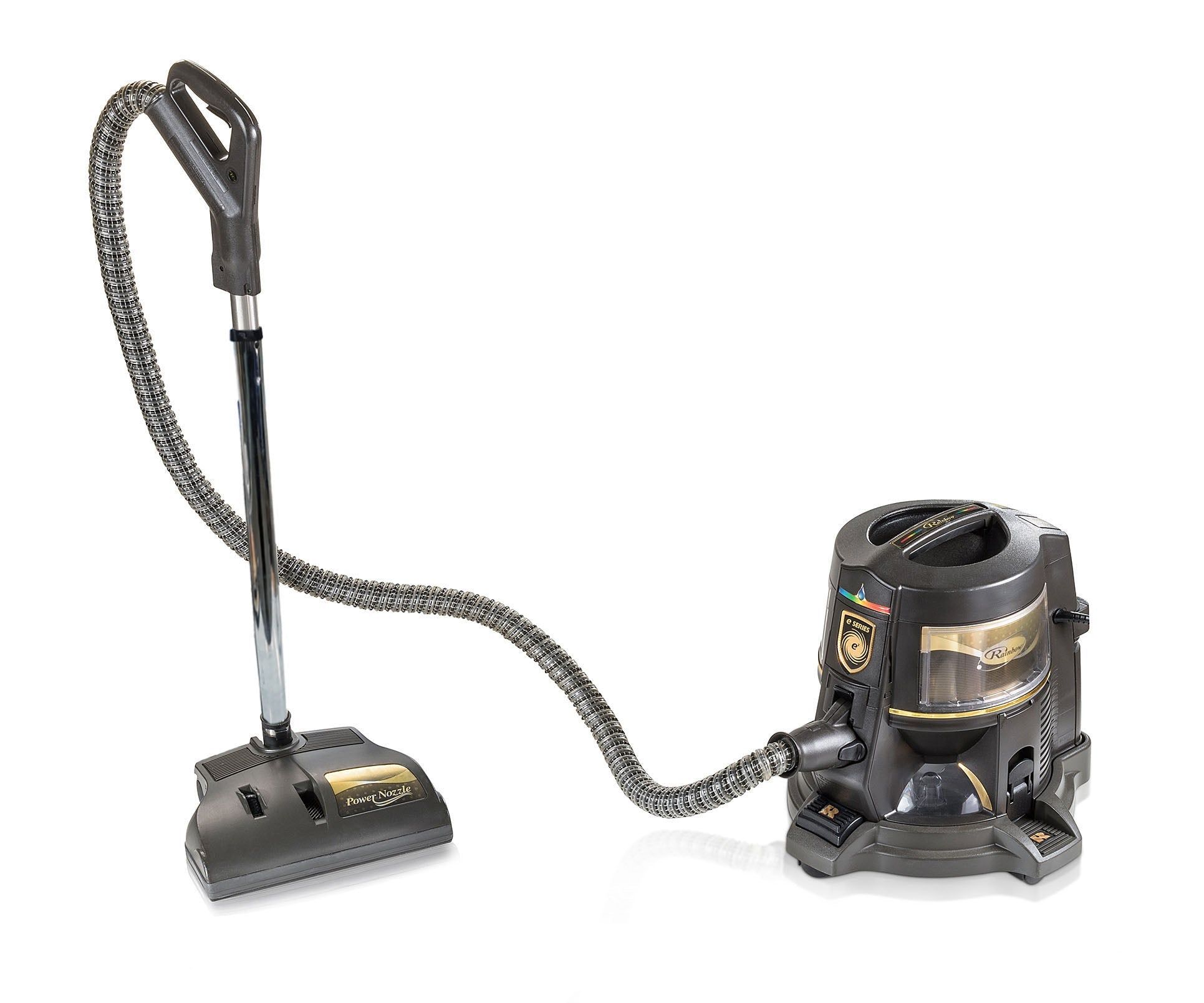 Rainbow E2 Gold Series Bagless Canister Vacuum Cleaner with 2-speed