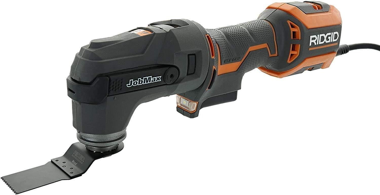 Ridgid R28602 JobMax 4 Amp Corded Multi Tool with Replaceable Head