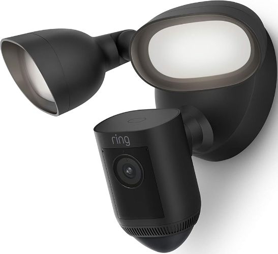 Ring Floodlight Cam Wired Pro with Bird’s Eye View and 3D Motion Detection