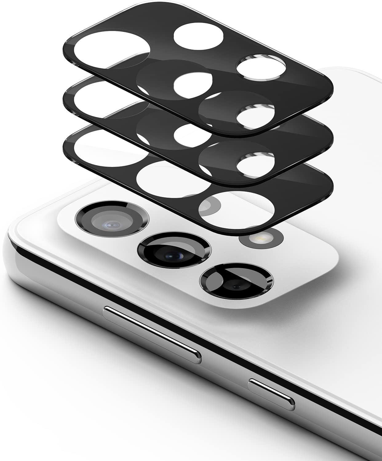 Ringke Camera Full Cover Glass Protector for Samsung Galaxy A73 5G/A53 5G/A33 5G (3 Pack)