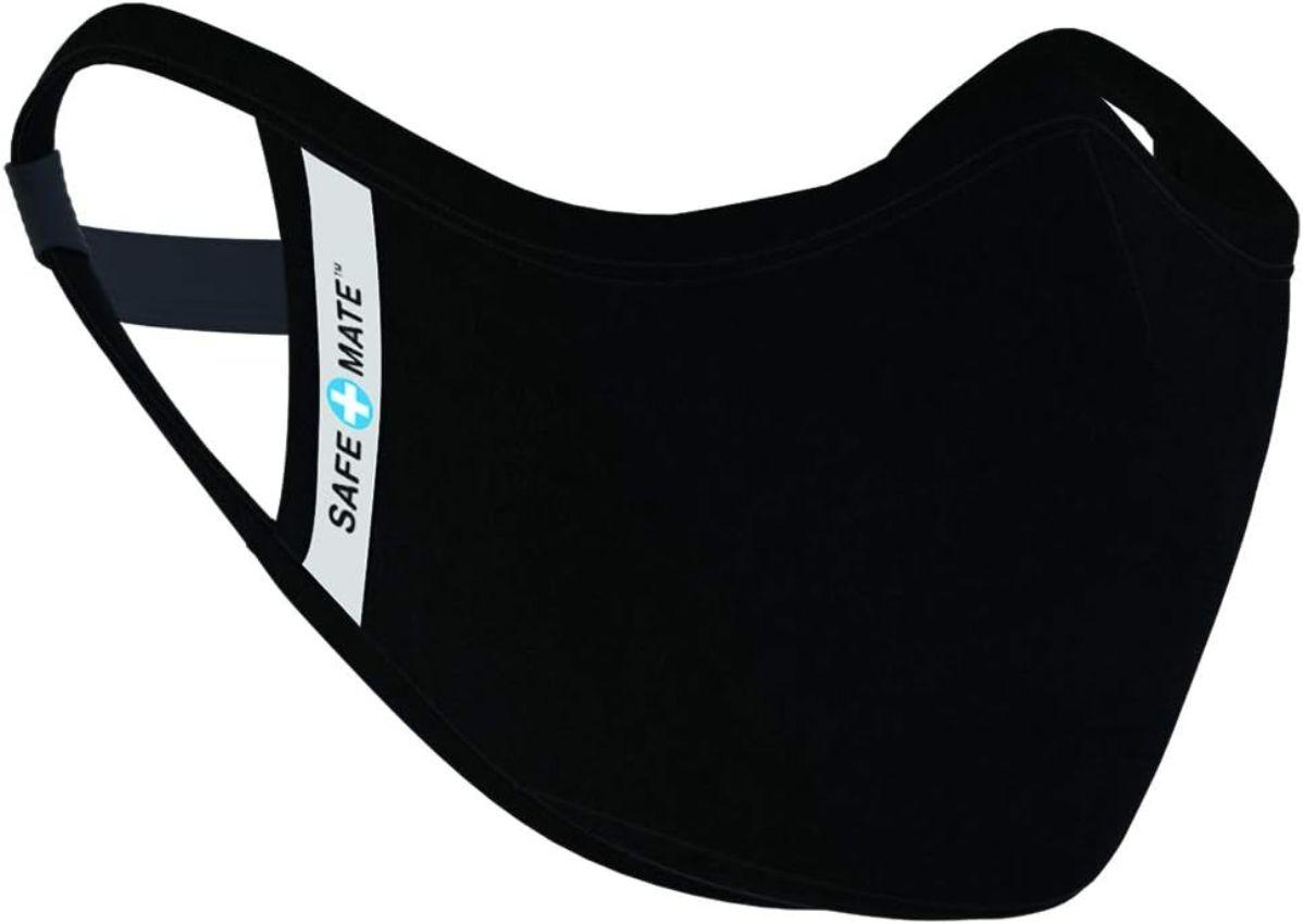 Safe+Mate Washable & Reusable Cloth Masks Including Filter Adult S/M (Single Pack)