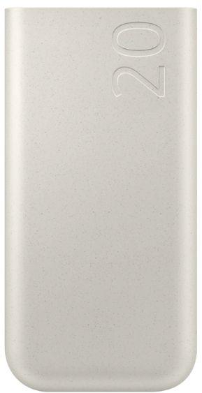 Samsung  20000mAh 3-Port 45W PD Fast Charge Battery Pack EB-P4520XUE - Beige - Premium