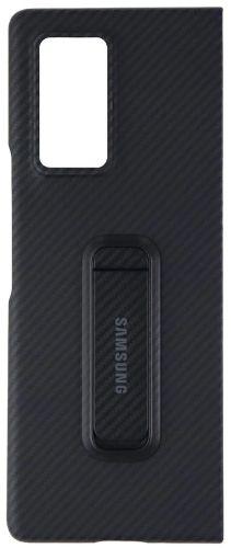 Samsung Aramid Standing Cover Phone Case for Galaxy Z Fold2/Z Fold2 (5G) - Black - Brand New