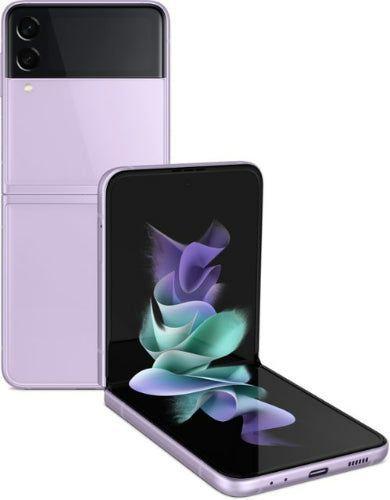 Galaxy Z Flip 3 5G 128GB Unlocked in Lavender in Acceptable condition