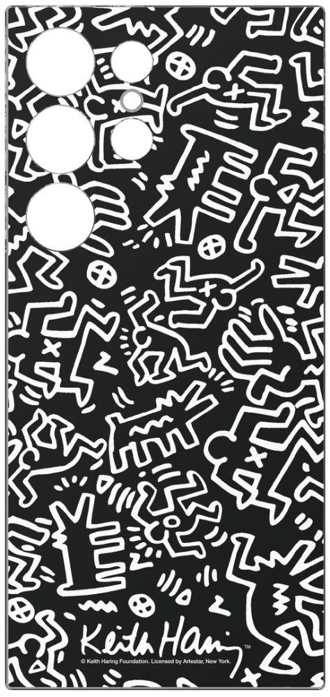 Samsung Keith Haring Flipsuit Card Phone Case for Samsung Galaxy S24 Ultra