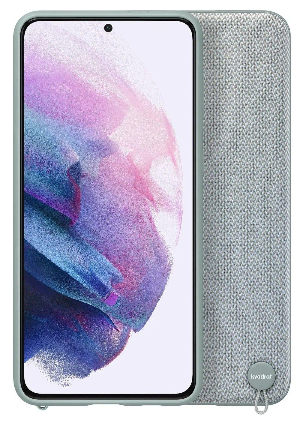 Samsung Kvadrat Back Cover Phone Case for Galaxy S21+ - Gray - Premium