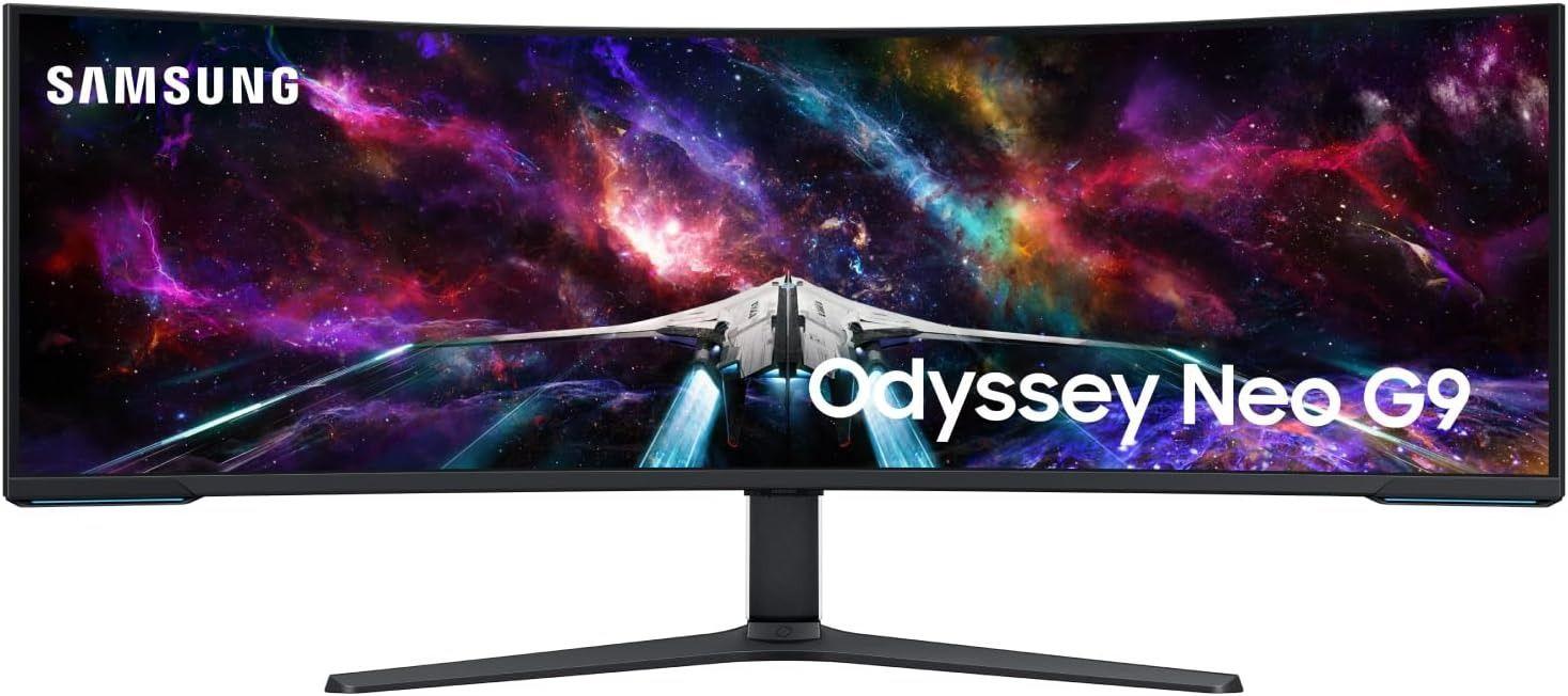Samsung Odyssey Neo G9 Dual 4K 1000R Curved Monitor 57"