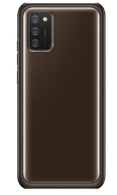 Samsung Soft Clear Cover for Galaxy A02 - Black - Brand New