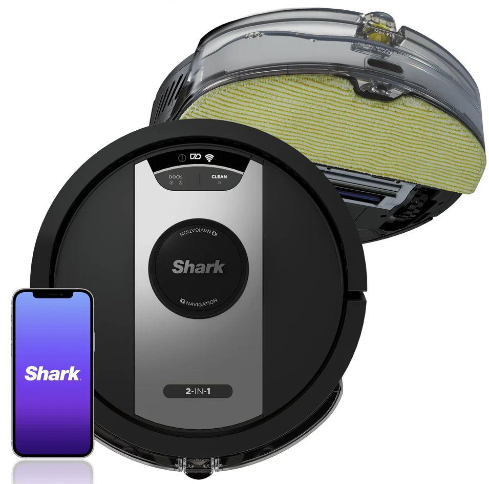 Shark RV2400WD IQ 2-in-1 Robot Vacuum & Mop with Matrix Clean Navigation