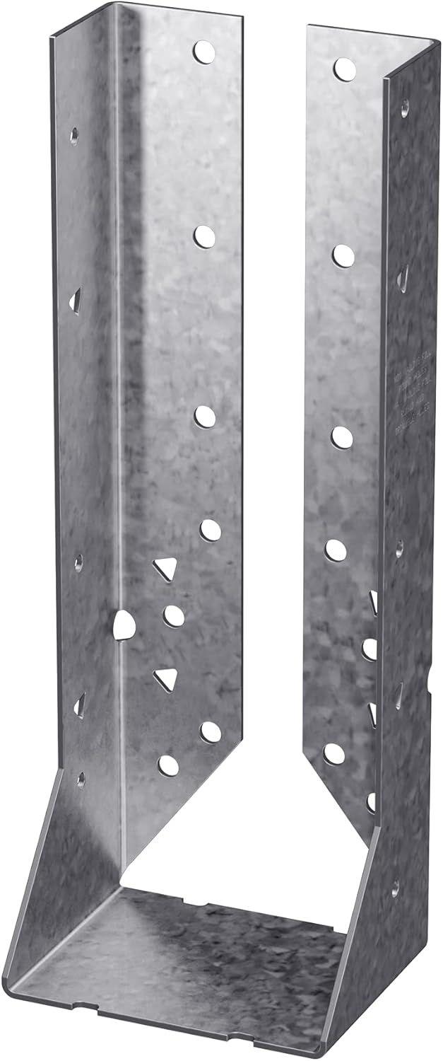 Simpson Strong-Tie HUC210-2 Double 2x10 Concealed-Flange Heavy Face-Mount Hanger - Grey - Premium