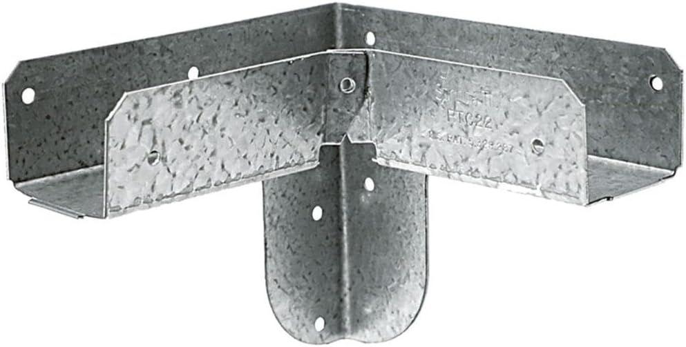 Simpson Strong-Tie  RTC22Z 18-Gauge ZMAX Galvanized Rigid Tie Corner - Grey - Premium