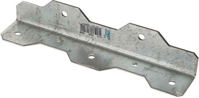 Simpson Strong-Tie  TA9Z-R Galvanized Steel Staircase Tread Angle - Grey - Premium