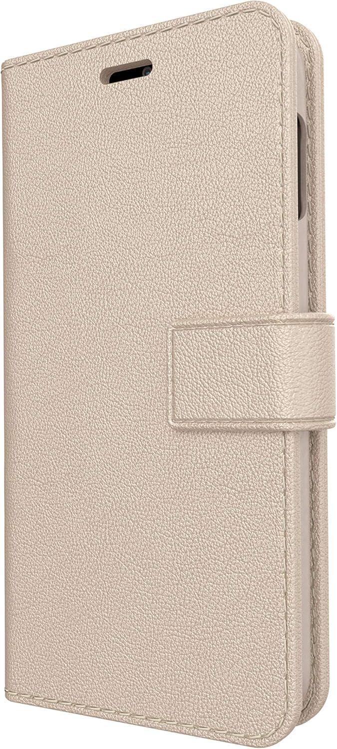 Skech Polo Book Clutch Wallet Cover Detachable Phone Case for Samsung Galaxy S10 - Gold - Brand New
