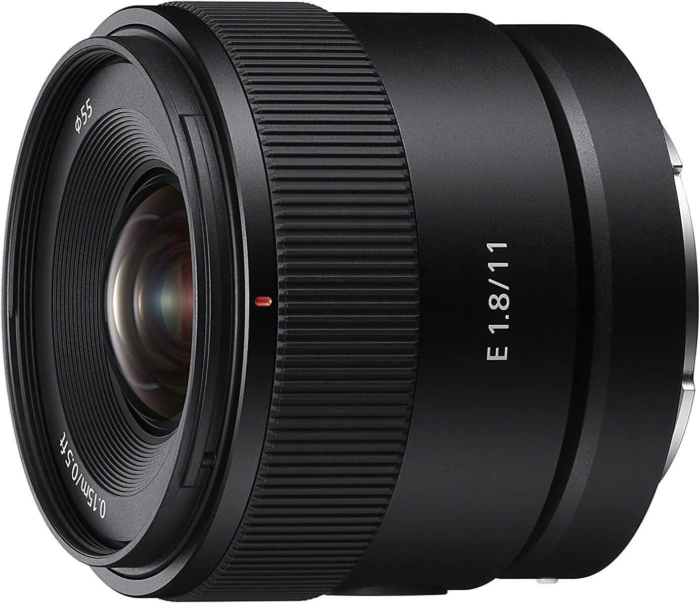 Sony E 11mm F1.8 APS-C Ultra-Wide-Angle Prime for APS-C Camera - Black - Excellent