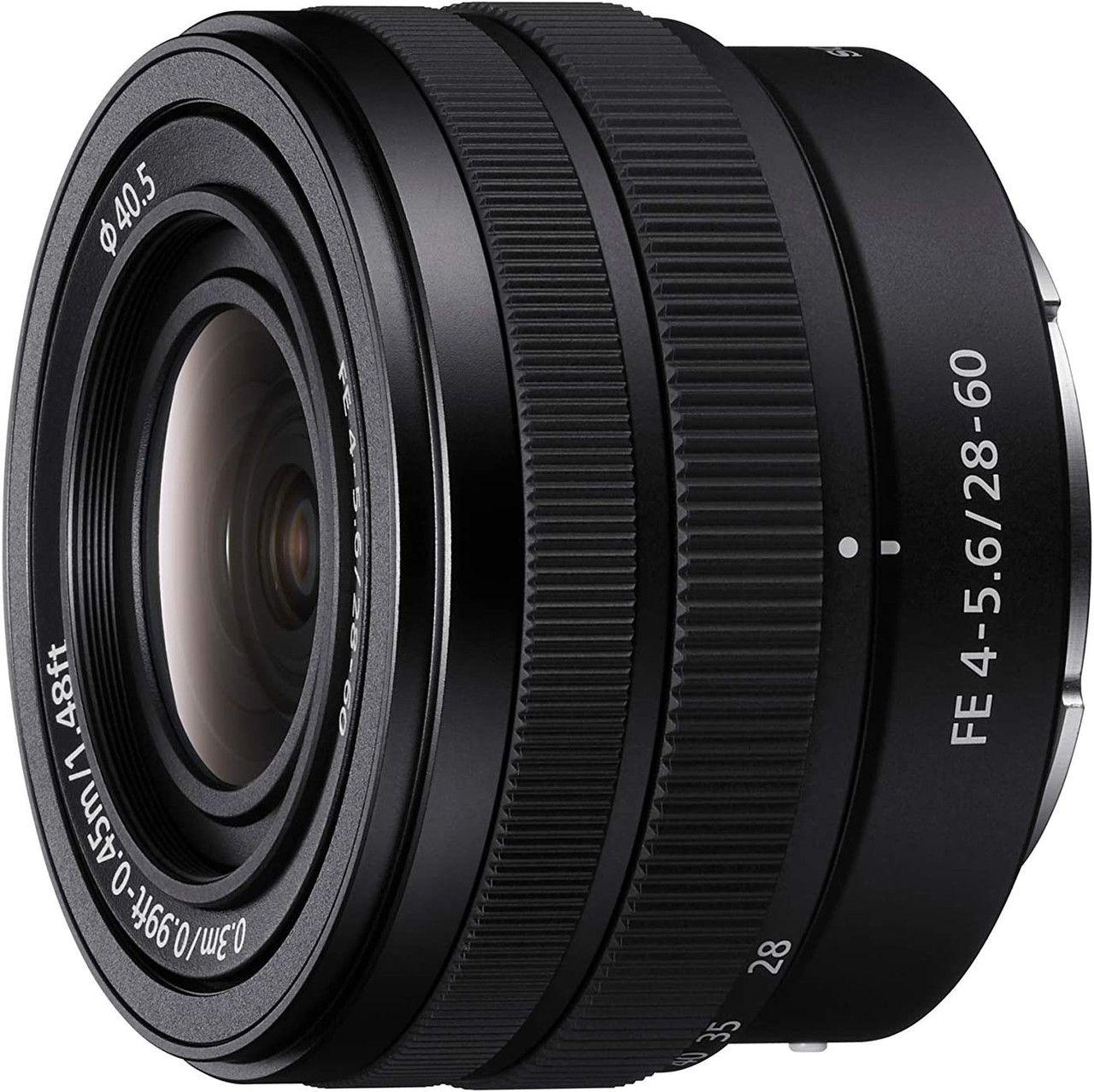 Sony FE 28-60mm F4-5.6 Full-Frame Compact Zoom Lens (SEL2860) - Black - Excellent