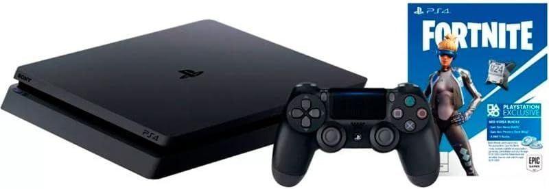 Sony  PlayStation 4 Slim Console Fortnite Neo Versa Bundle - 1TB - Jet Black - Excellent