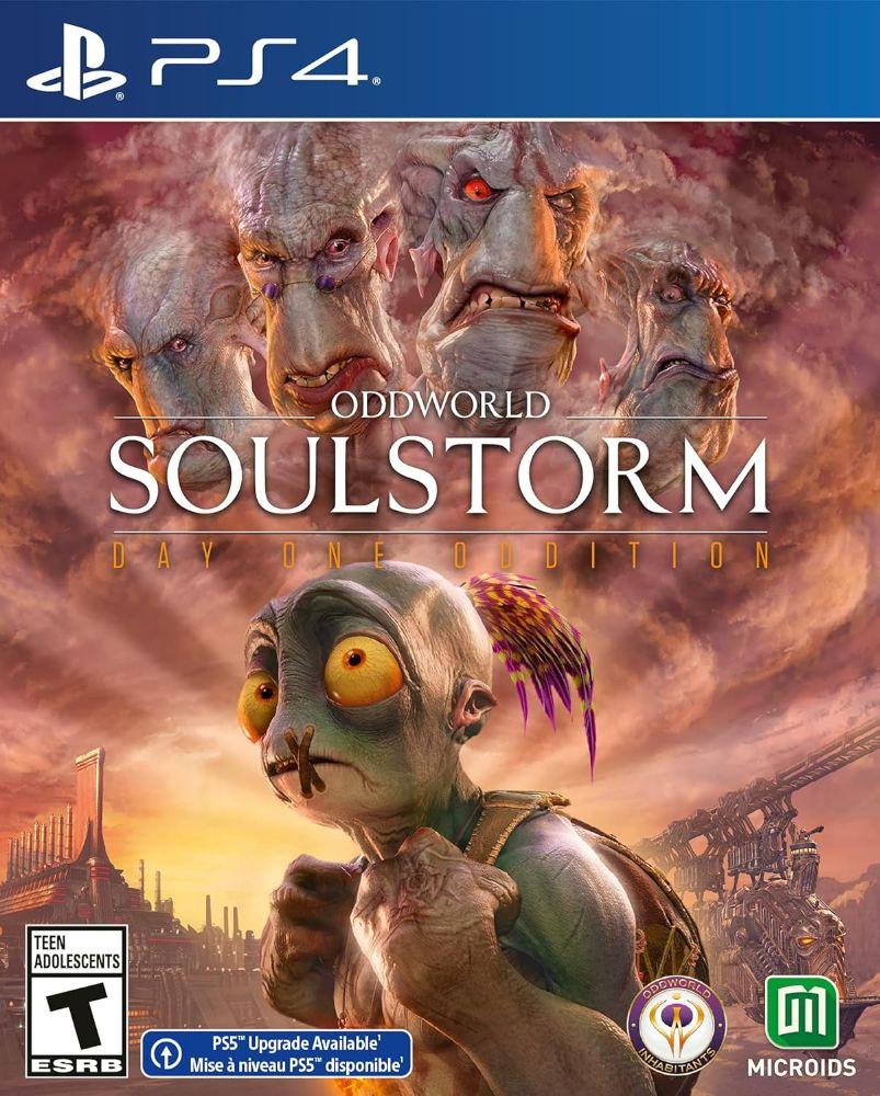 Sony  PS4 Oddworld Soulstorm: Day 1 Oddition Video Game - Blue - Excellent