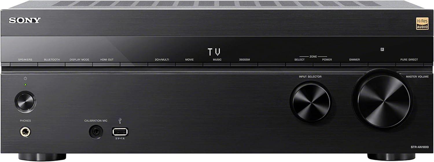 Sony STR-AN1000 7.2 CH Surround Sound Home Theater 8K A/V Receiver