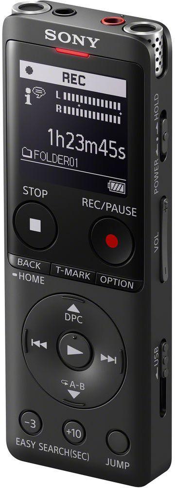 Sony UX570 Digital Voice Recorder UX Series (ICD-UX570) - Black - Excellent