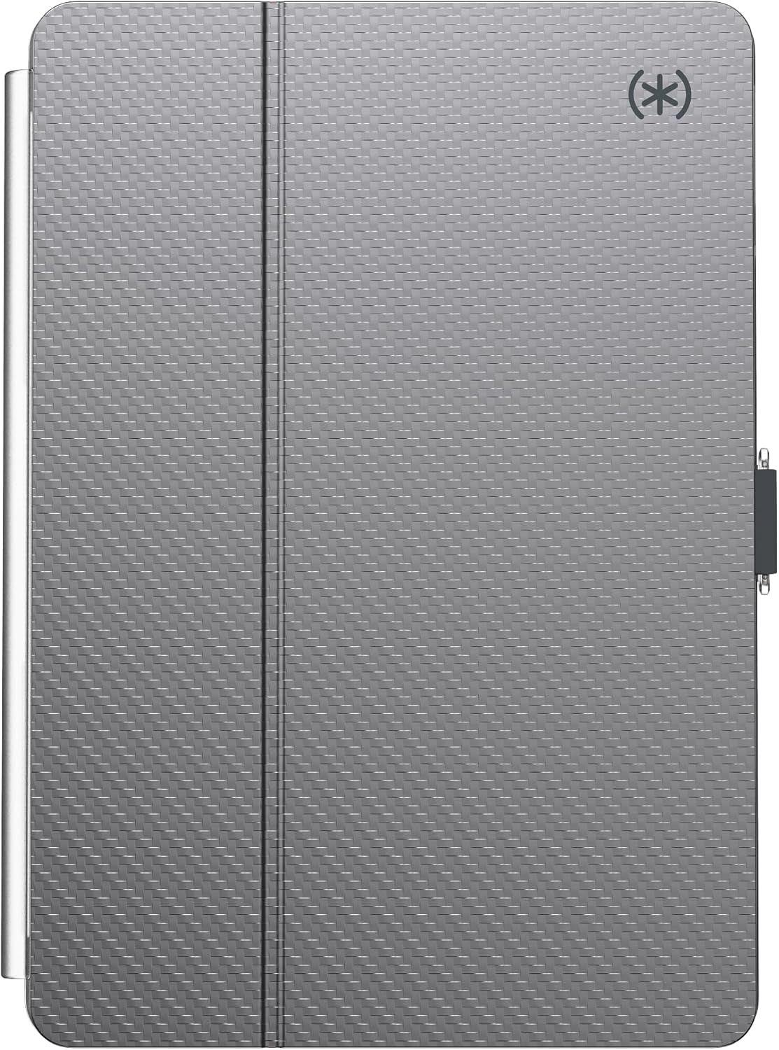 Speck Balance Folio Clear iPad Case for iPad (7th Generation) 10.2" - Gray/Clear - Acceptable