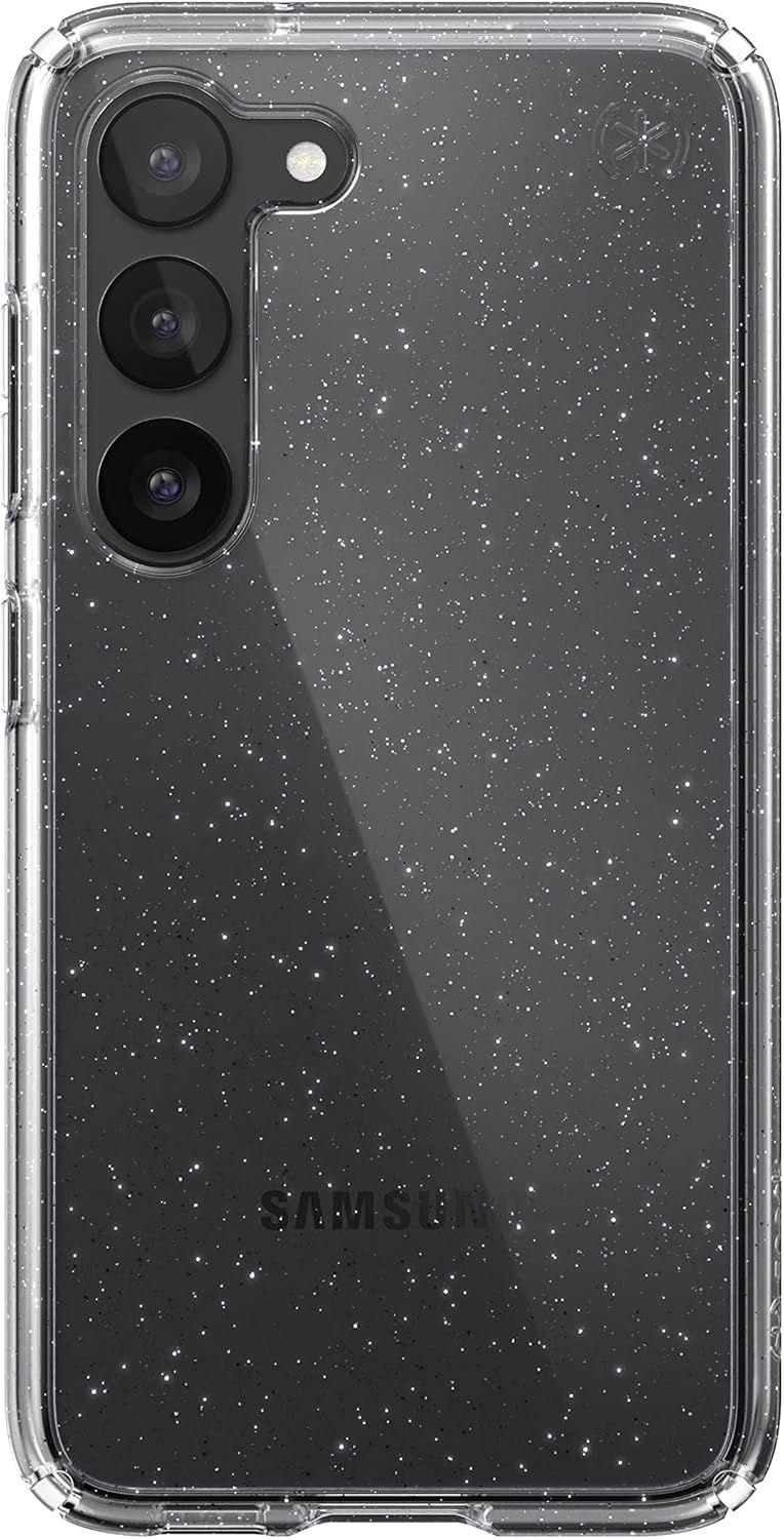 Speck Presidio Perfect-Clear with Glitter Phone Case for Samsung Galaxy S23