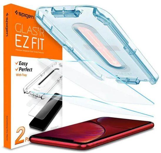 Spigen GLAS.tR EZ Fit Premium Tempered Glass Screen Protector for iPhone 11 (2-Pack)