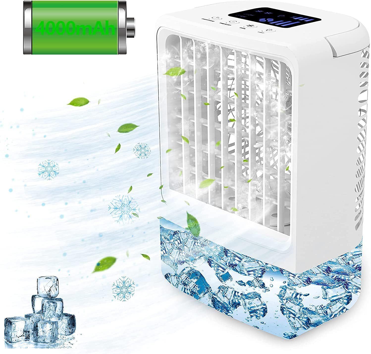 Spornit  Portable Anti-Leak Mini Air Conditioners H2106 - White - Excellent