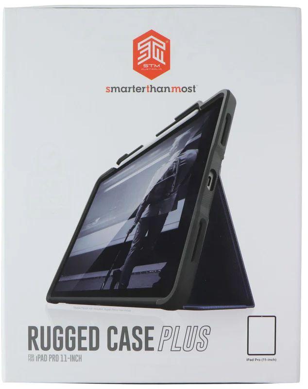 STM Rugged iPad Case Plus Series for iPad Pro 11" (2nd/1st Gen) - Midnight Blue - Brand New