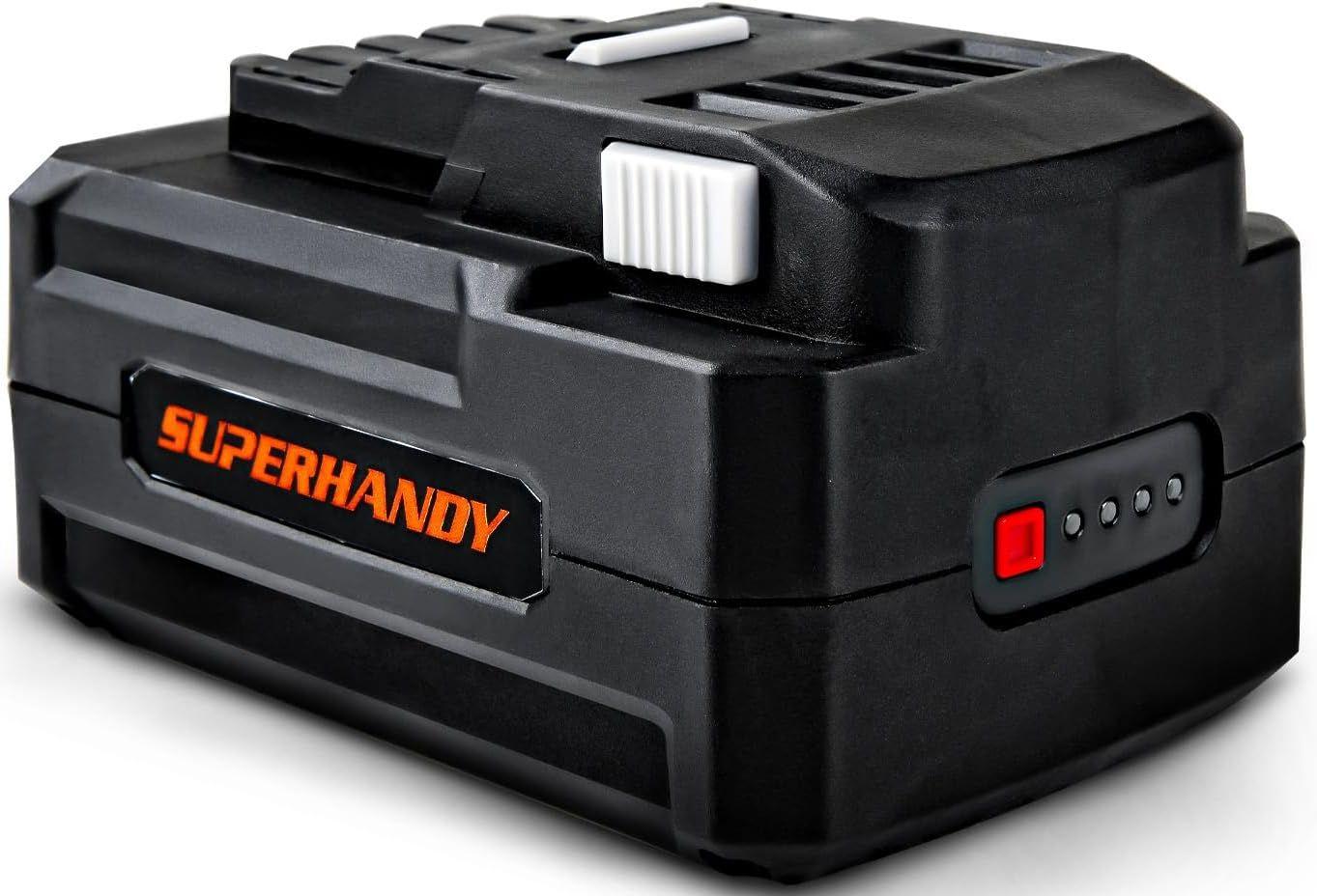 SuperHandy  Super Duty Pro 4Ah Lithium Ion Rechargeable Battery - Black - Excellent