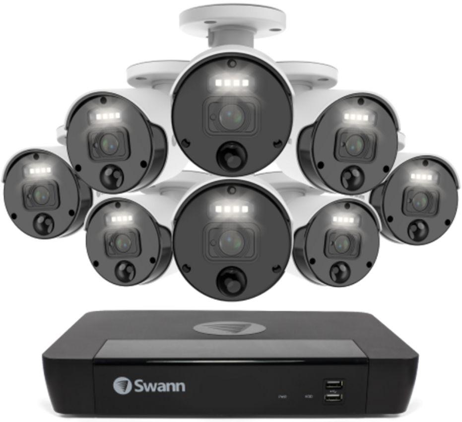 Swann  8 Camera 8 Channel 4K Master-Series NVR Security System (SONVK-876808) - White - Excellent
