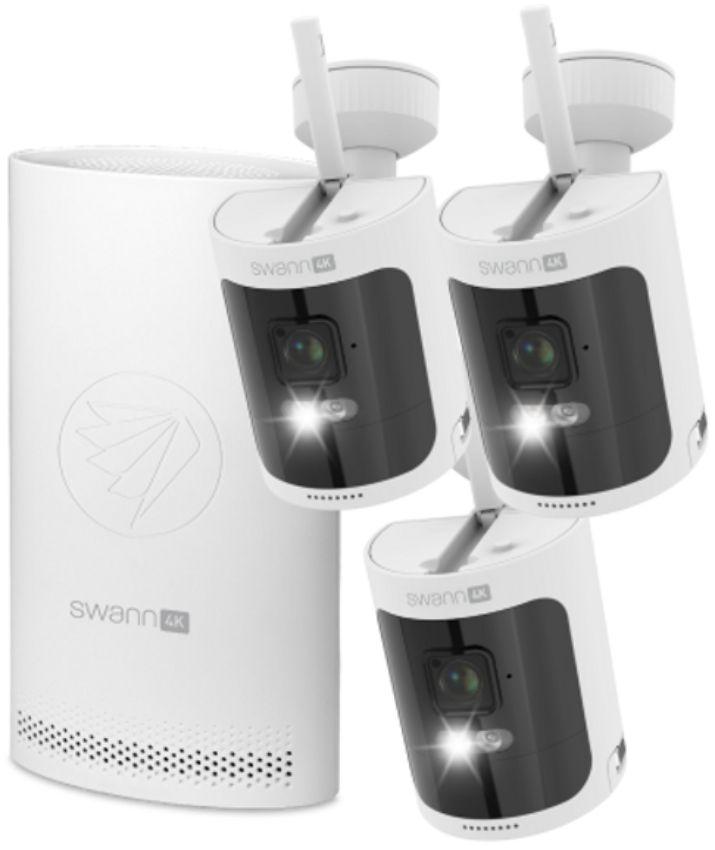 Swann  AllSecure4K Wireless Security Kit (SWNVK-AS4K800SD3) - White - Excellent