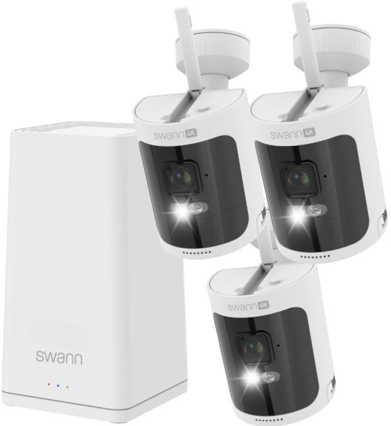 Swann  AllSecure650 Wireless Security Kit (SWNVK-AS4K650SD3) - White - Excellent
