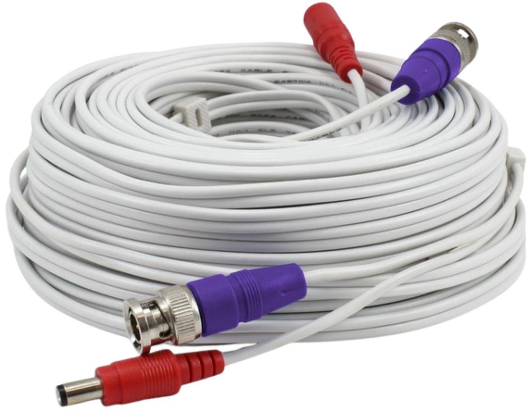 Swann  BNC 100ft/30m Security Extension Cable (SWPRO-30ULCBL) - Red/Purple - Excellent