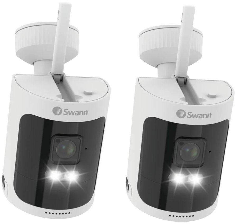 Swann  Extra 2K Wireless Camera for AllSecure650 & AllSecure600 Kits 2-Pack (SRNVW-600CMBWB2) - White - Excellent